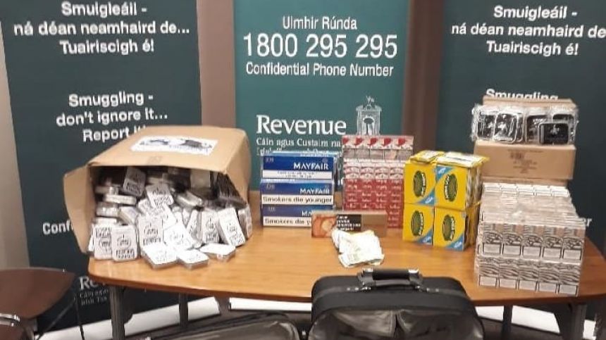 Revenue seize €42K of tobacco products in city searches