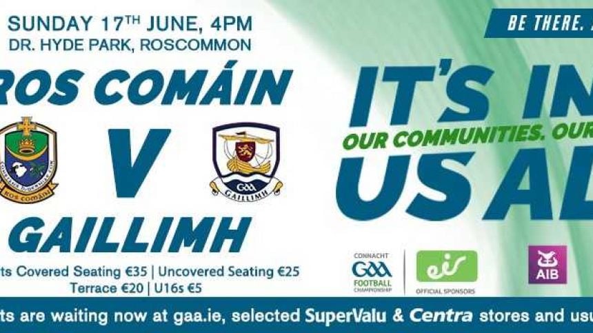 Connacht Senior Football Final SOLD OUT