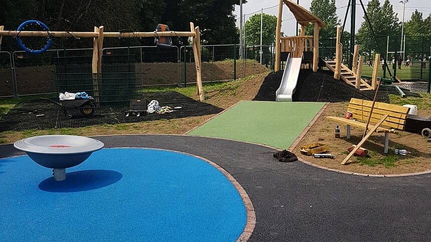 Official opening of Corrandulla playground this week