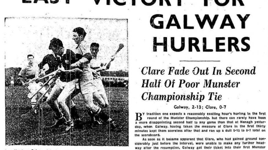 Galway v Clare - Championship Meetings Of The Past