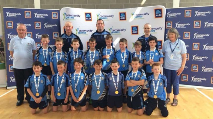 Oranmore-Maree gaelic football team have won the All-Ireland Community Games Championship