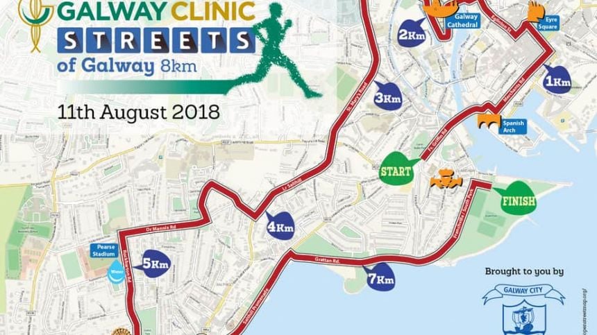 Streets Of Galway 8K Pack Pick Up Times Announced