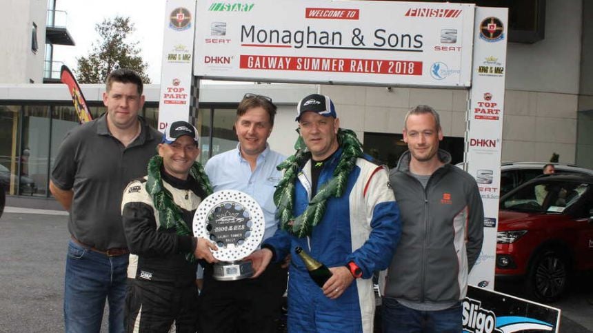 Cavan Crew win the Galway Summer Rally