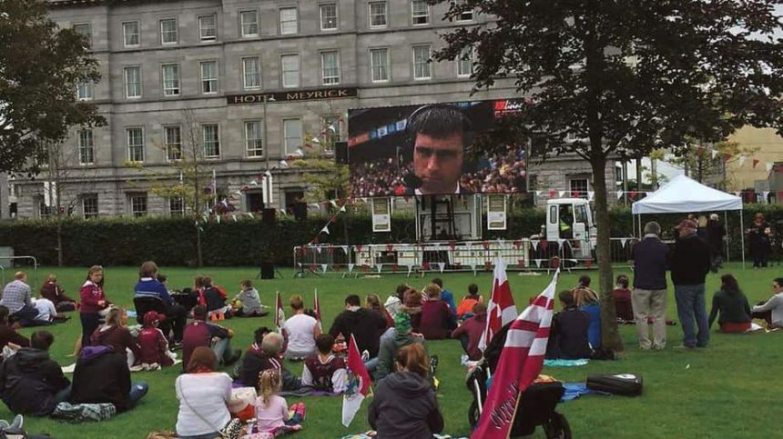 Large crowds expected in Eyre Square for screening of All-Ireland hurling final