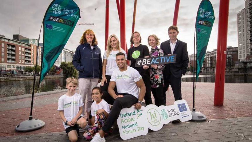 ANNA GEARY AND ADAM BYRNE LAUNCH IRELAND ACTIVE’S THIRD NATIONAL FITNESS DAY