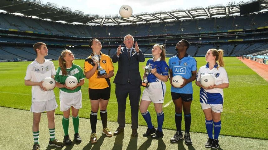 Football for ALL finals day in Croke Park champions participation in Gaelic Games