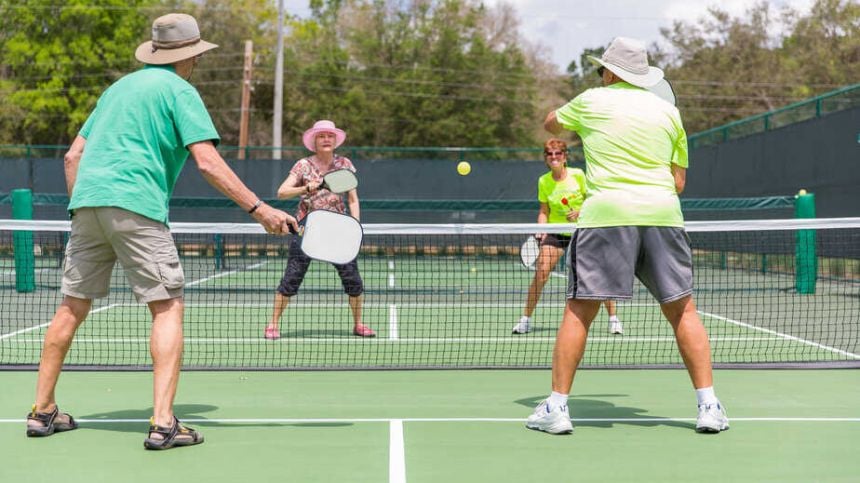 Pickleball craze sweeping Ireland’s active retired