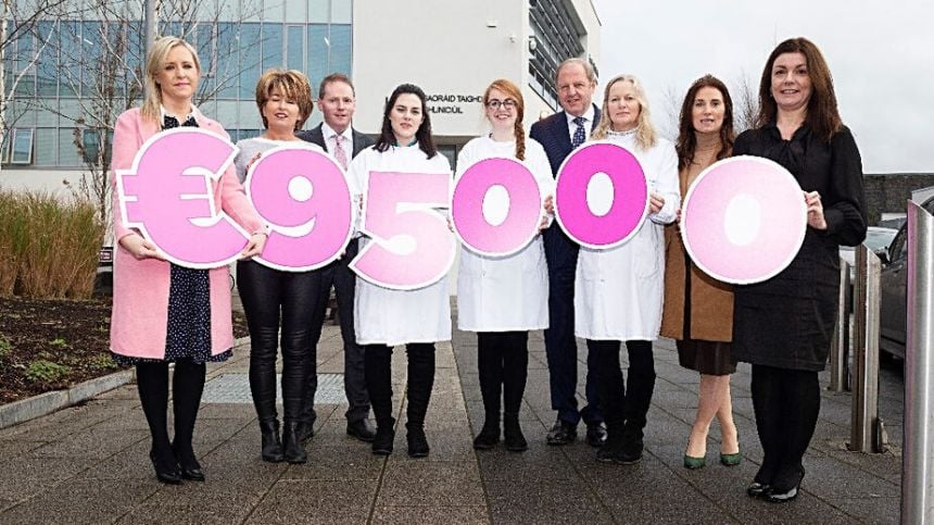 €95,000 RAISED FOR BREAST CANCER RESEARCH FROM THE RACE IN PINK EVENT