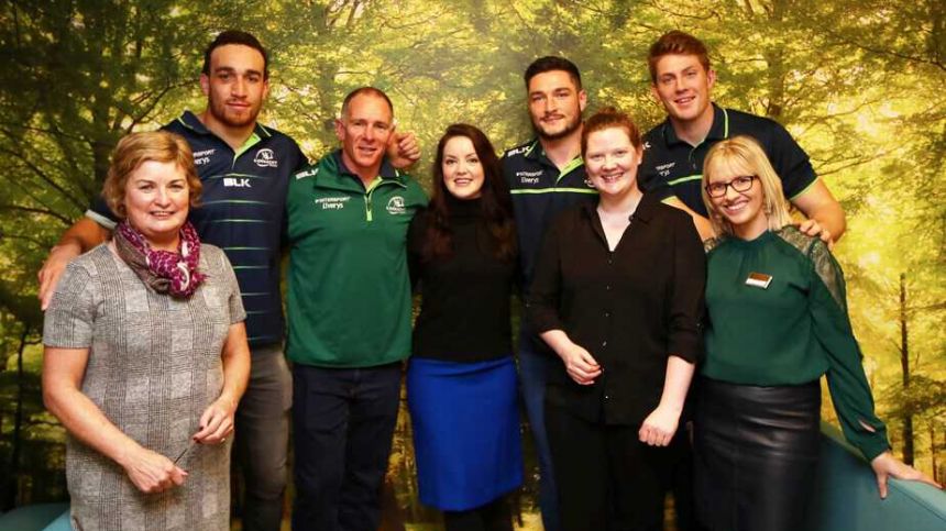 Connacht Rugby Launch Official Partnership With Galway Hospice