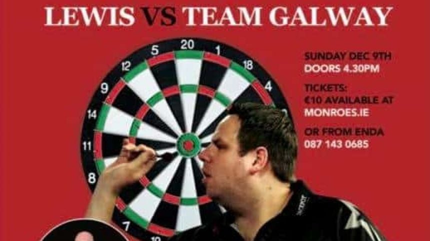 Two Times World Darts Champion Coming To Galway In Aid Of Two Local Children’s Charities