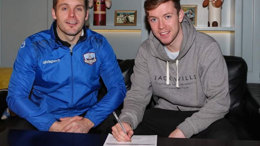 Conor Melody signs new contract with Galway United