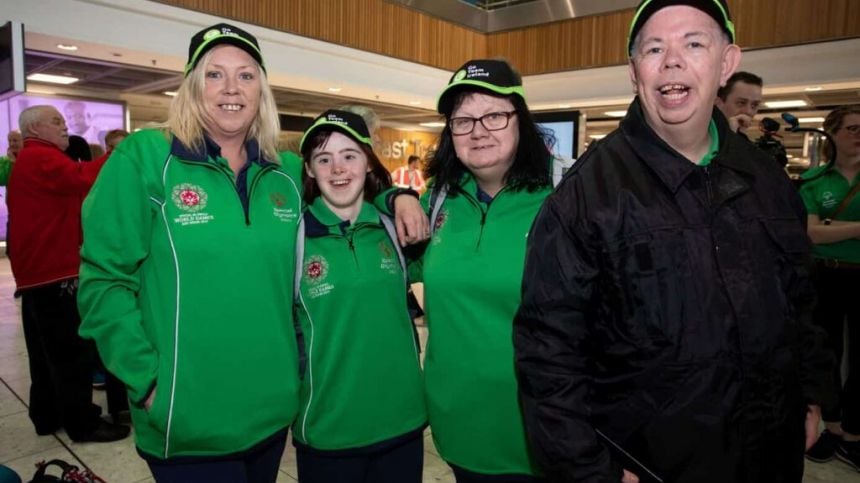 Team Ireland touch down for Special Olympics World Games