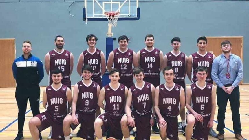 NUIG Men defend College League Basketball title