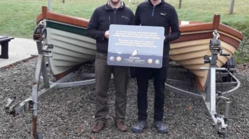 Two new grant-aided angling boats launched at Clonbur Angling Centre