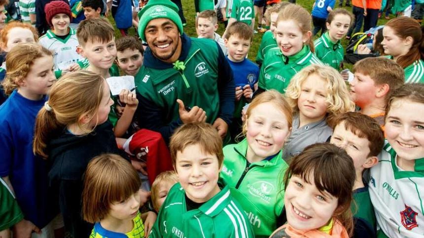 Connacht Pro team hold second Community visit of the season in Gort RFC