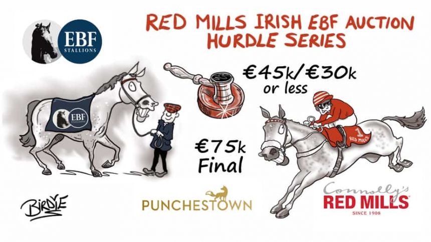 €75,000 RED MILLS Irish EBF Auction Series Final announced for Punchestown Festival