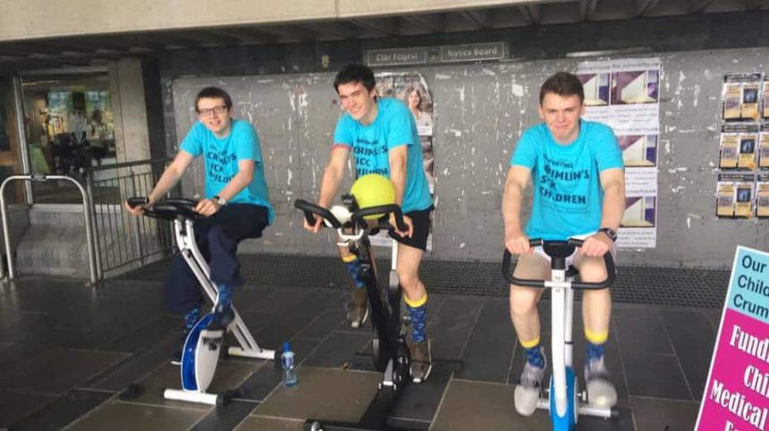 UCD Science Society Cycle from Dublin to Galway to Raise Money for Sick Children