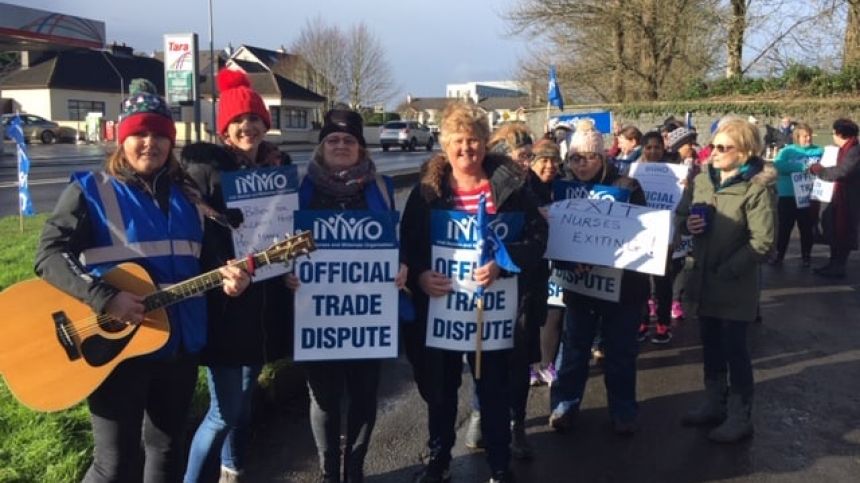 Galway nurses join national day of strike action