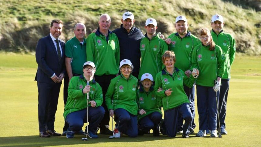 Galway Golfer meets Ryder Cup Captain Padraig Harrington Ahead Of Special Olympics World Games