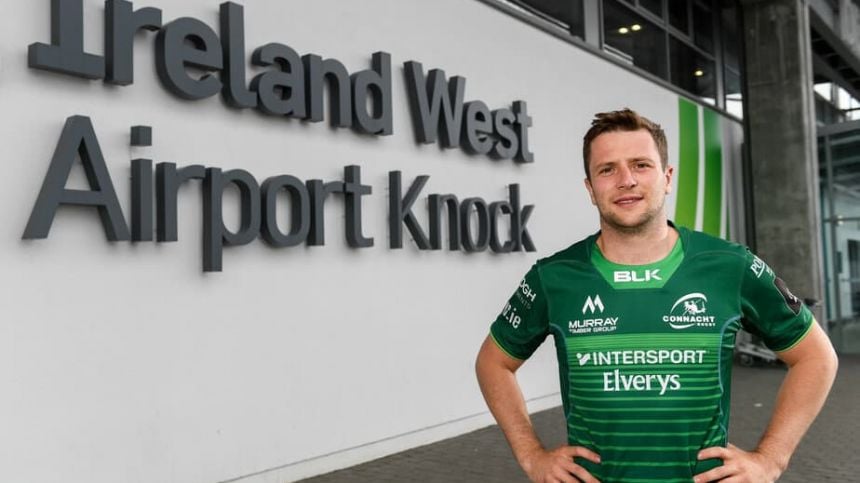 Ireland West Airport Announces New Partnership With Connacht Rugby And Ireland Outhalf Jack Carty