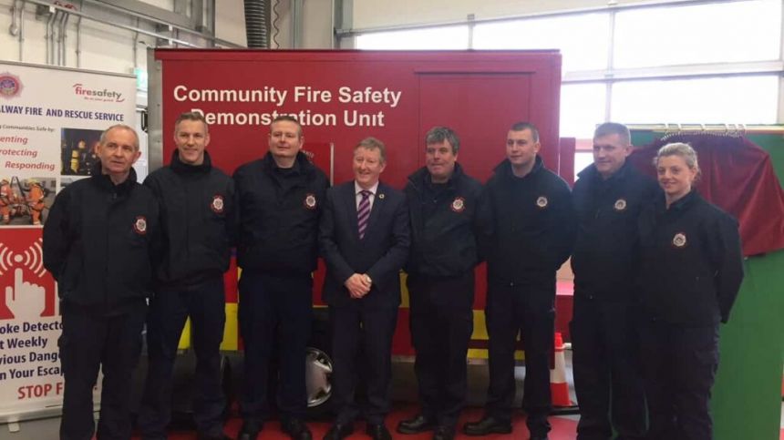 Minister officially opens new fire station in Tuam