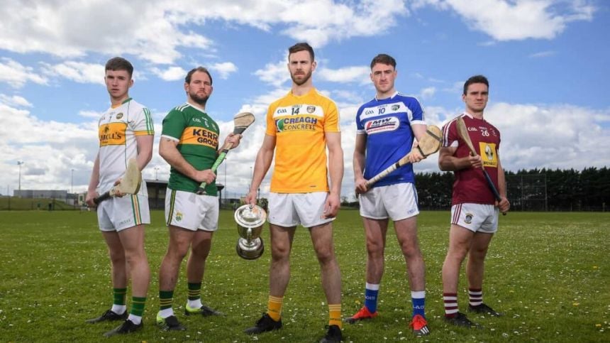 County Players Come Together To Promote Joe McDonagh Cup At Ballindereen GAA Club