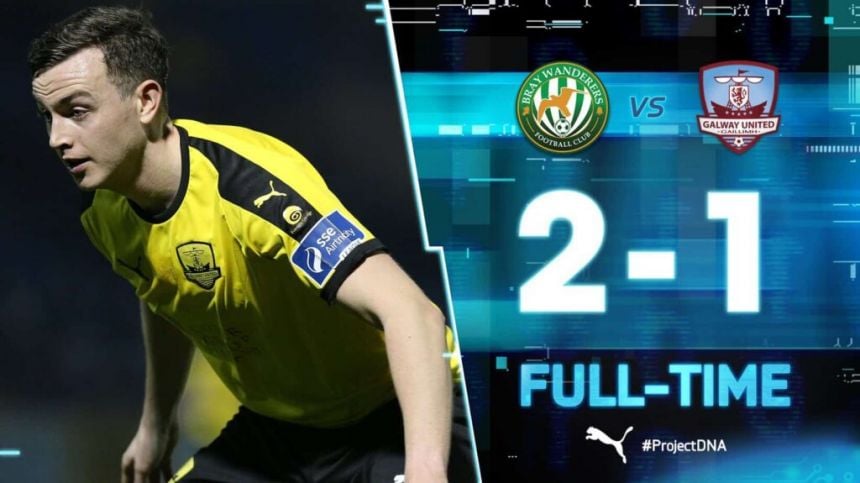 Bray Wanderers 2-1 Galway United