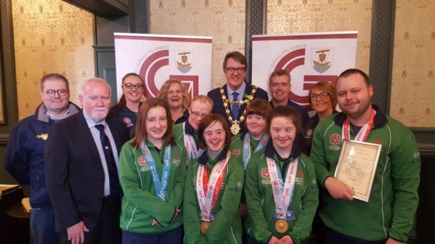 Galway Honours Its Special Olympic Athletes And Coaches