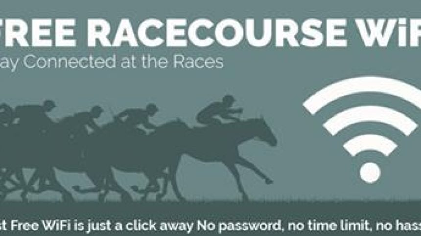 Free Racecourse Wi-Fi continues to roll-out across Ireland’s race tracks