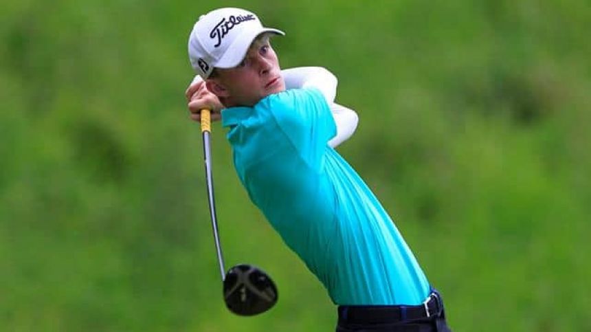 Connemara's Luke O'Neill is Joint Top in the Irish Boys Amateur Open Championship at New Forest