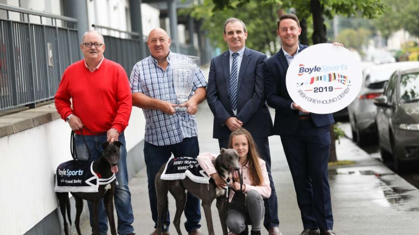 Countdown to Ireland’s richest greyhound race is underway as 2019 BoyleSports Irish Greyhound Derby is launched