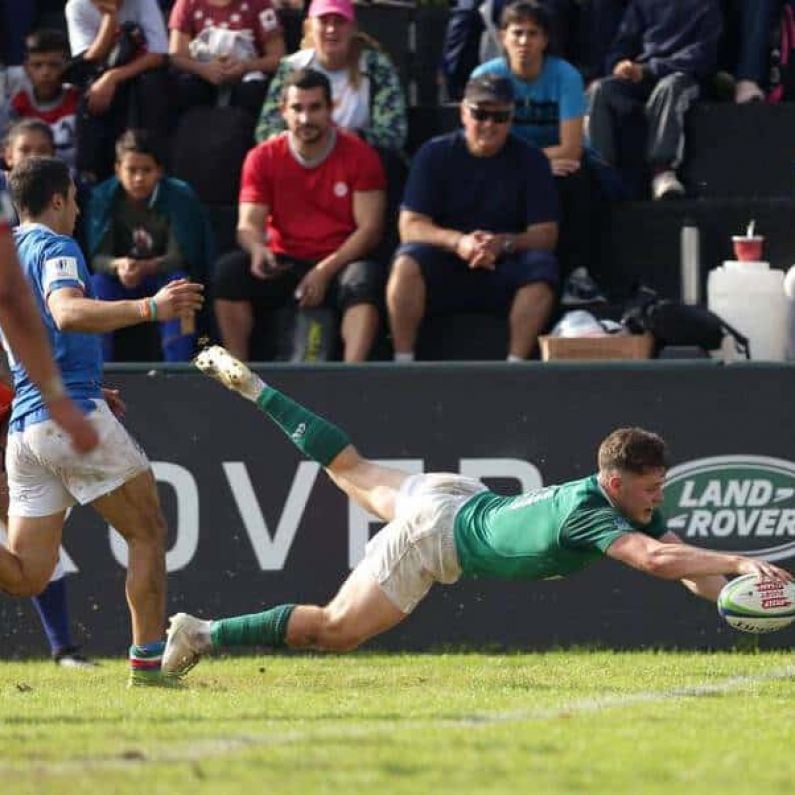 Ireland U20s miss out on World Championship semis despite win over Italy