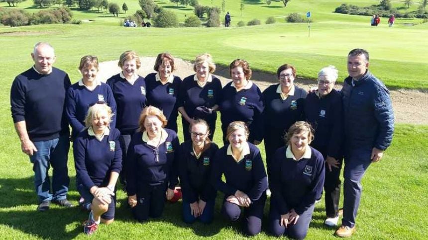 Loughrea and Portumna Ladies in action at AIG Cups and Shields Finals