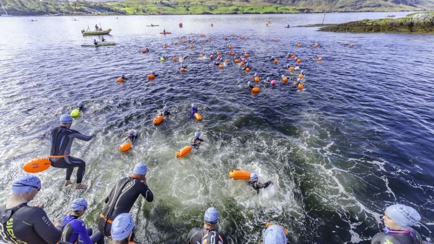 Open Water Swimming Goes Wild In The West