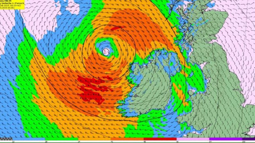 Second status orange weather warning to come into effect for Galway