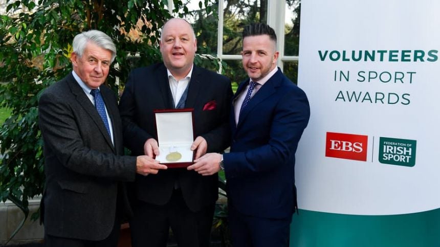 Galway’s Derek Niland honoured at ‘Volunteers in Sport Awards’