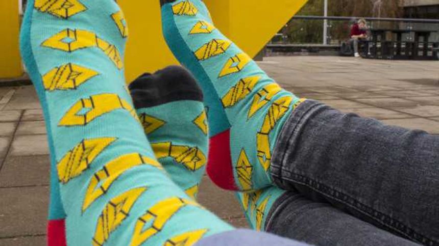 NUIG students get their socks on for charity