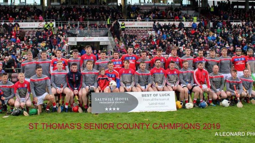 St Thomas Win Salthill Hotel County Senior Hurling Title