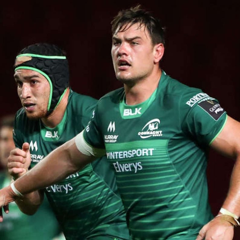 Quinn Roux looking forward to his 100th appearance for Connacht