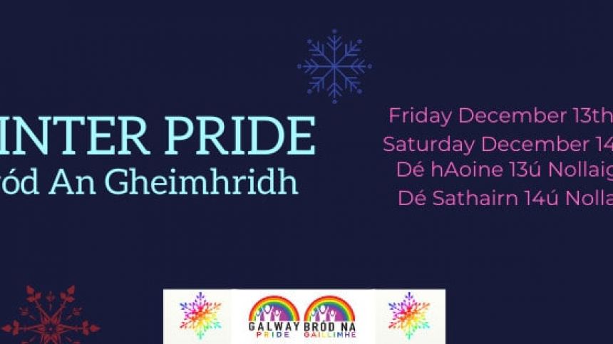 Galway city's Winter Pride Festival to kick off today