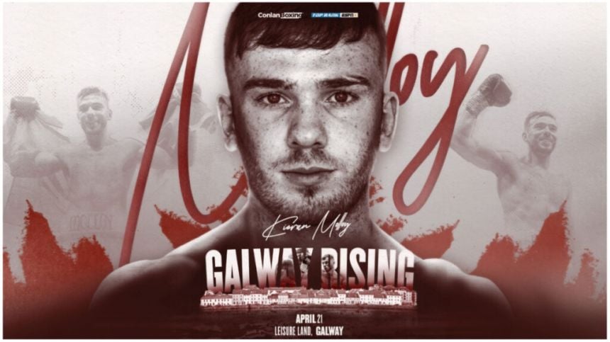 BOXING: 'Galway Rising,' featuring Kieran Molloy, Weigh-in Reaction