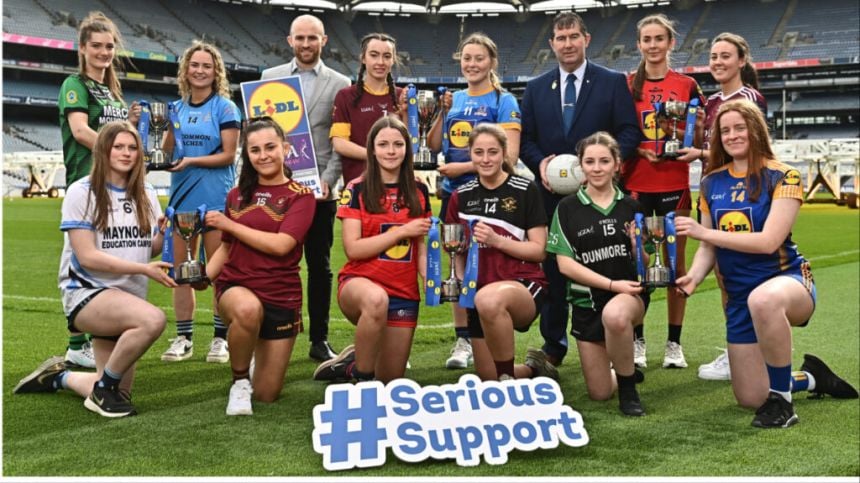 LGFA: Dunmore Community School Bidding for 2023 Lidl All-Ireland Post-Primary Schools Glory