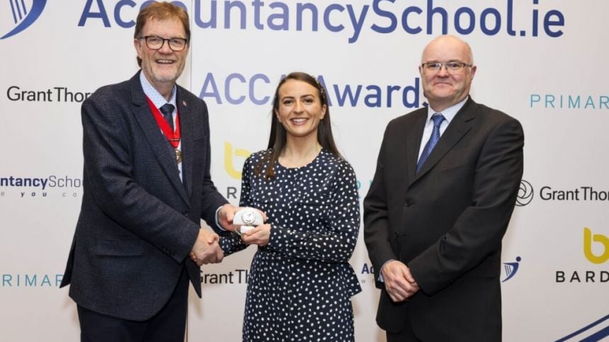 Galway student ranks first in Ireland in accountancy exams