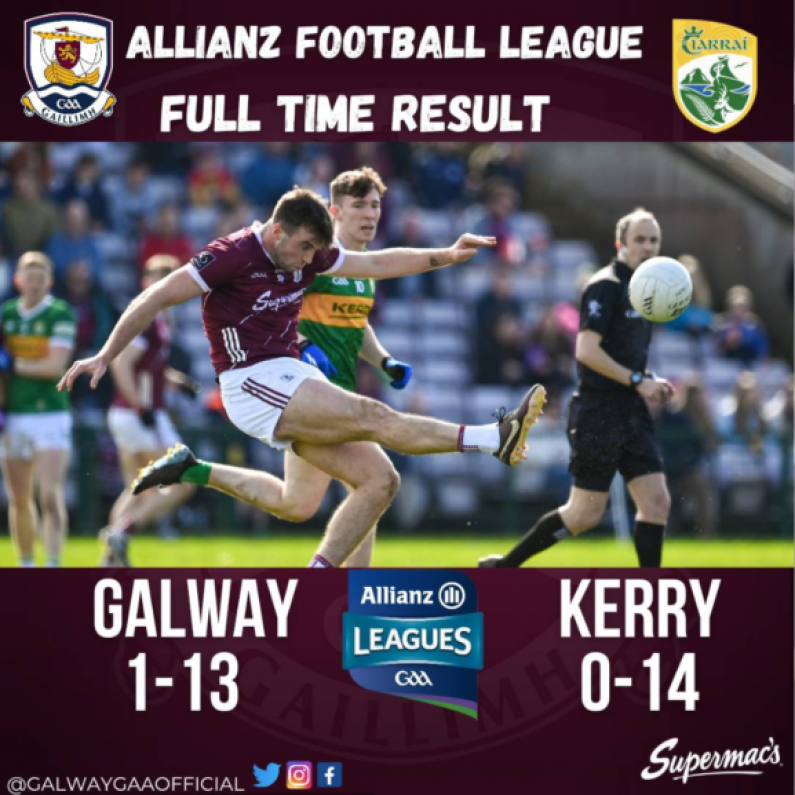 Galway Book Place In Allianz National Football League Final - Commentary and Reaction