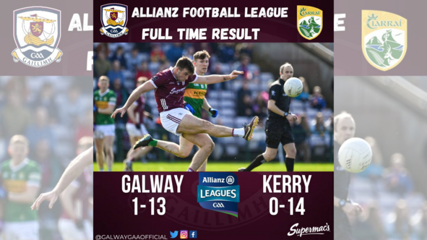 Galway Book Place In Allianz National Football League Final - Commentary and Reaction