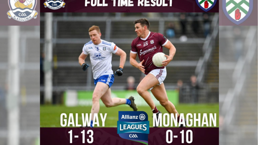 Galway 1-13 Monaghan 1-10 - Commentary and Reaction