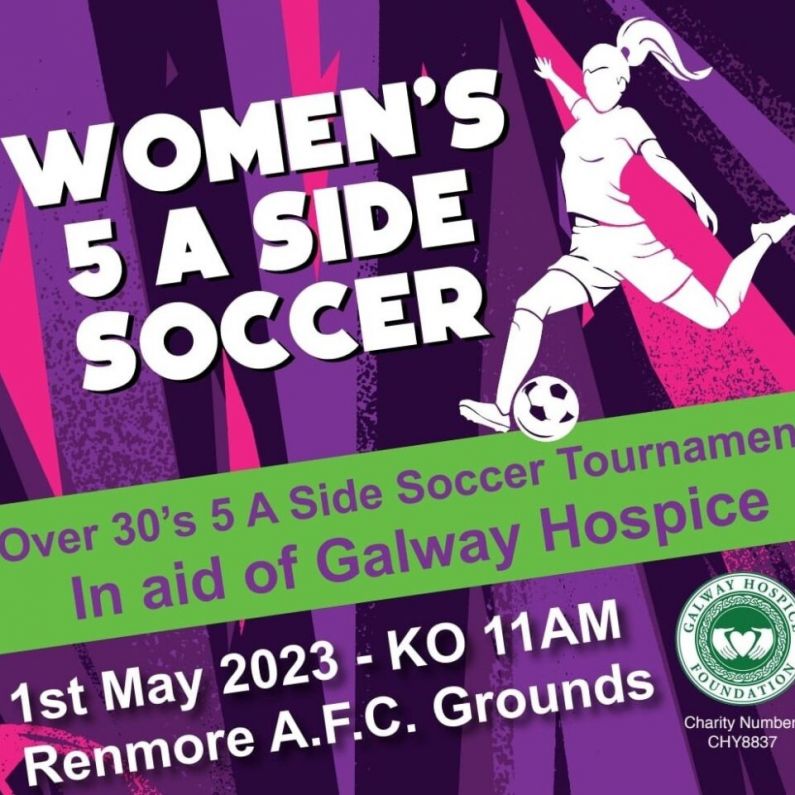 Renmore FC to hold a very special event on May 1st