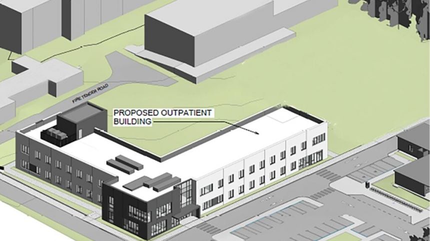 Construction of phase one of Merlin Park's new Outpatient Department has begun