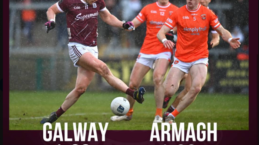 NFL - Galway 1-8 Armagh 1-6 report and reaction