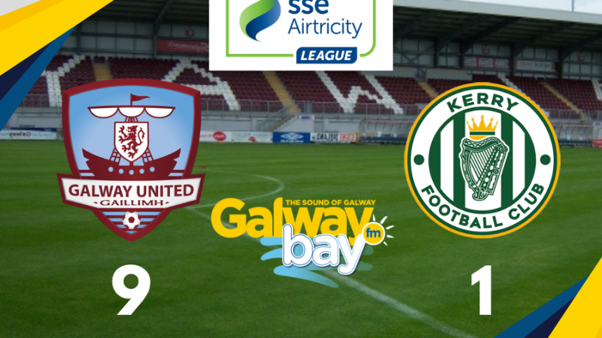 Galway United 9 Kerry FC 1 - The Commentary